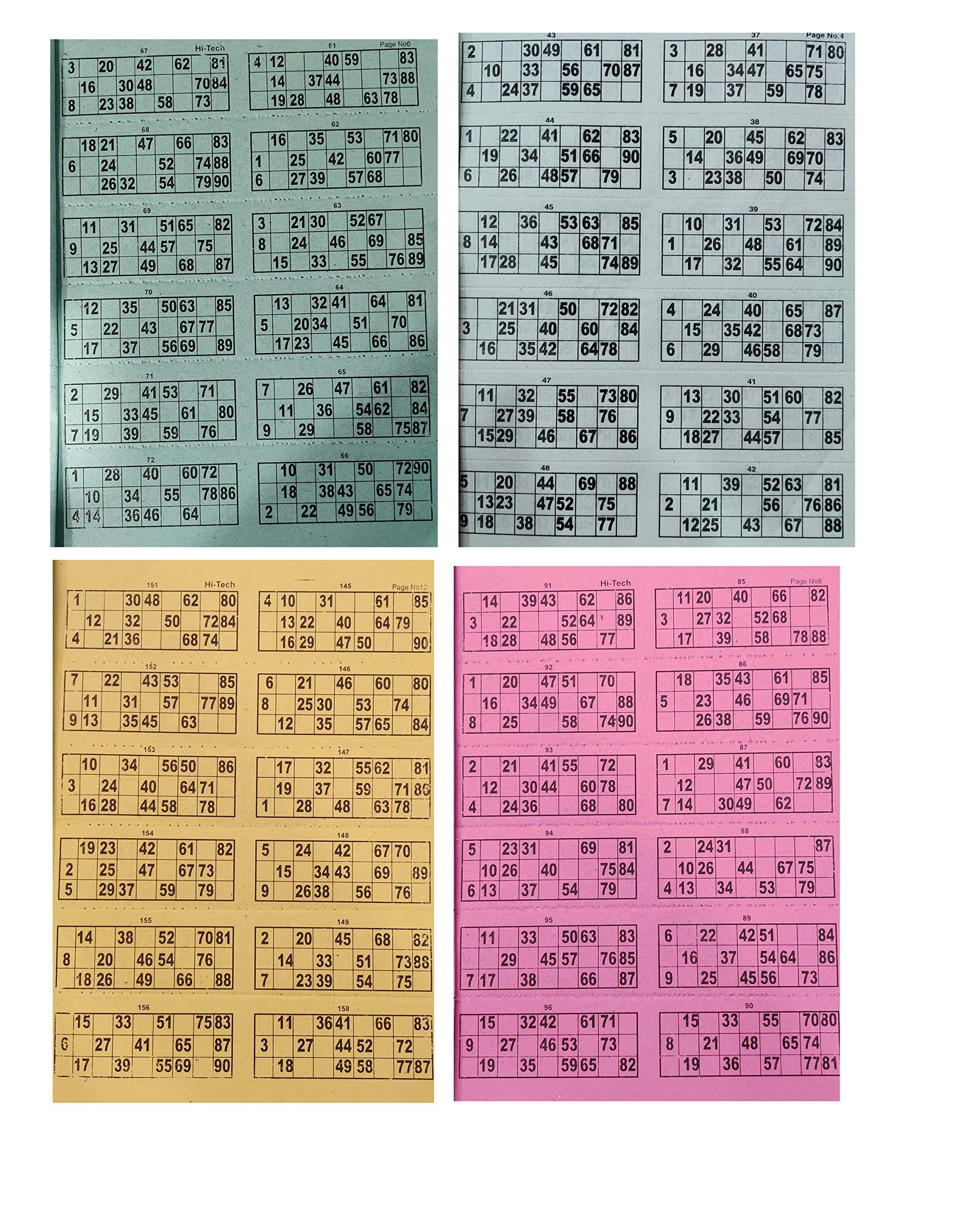 VINAYAKAMART Tambola Tickets|House Book|Jaldi 5 Book Multicolour For Adult (2500 Tickets)|Pack of 1 (B08ZS71VNZ) Amazon Price History, Amazon Price Tracker