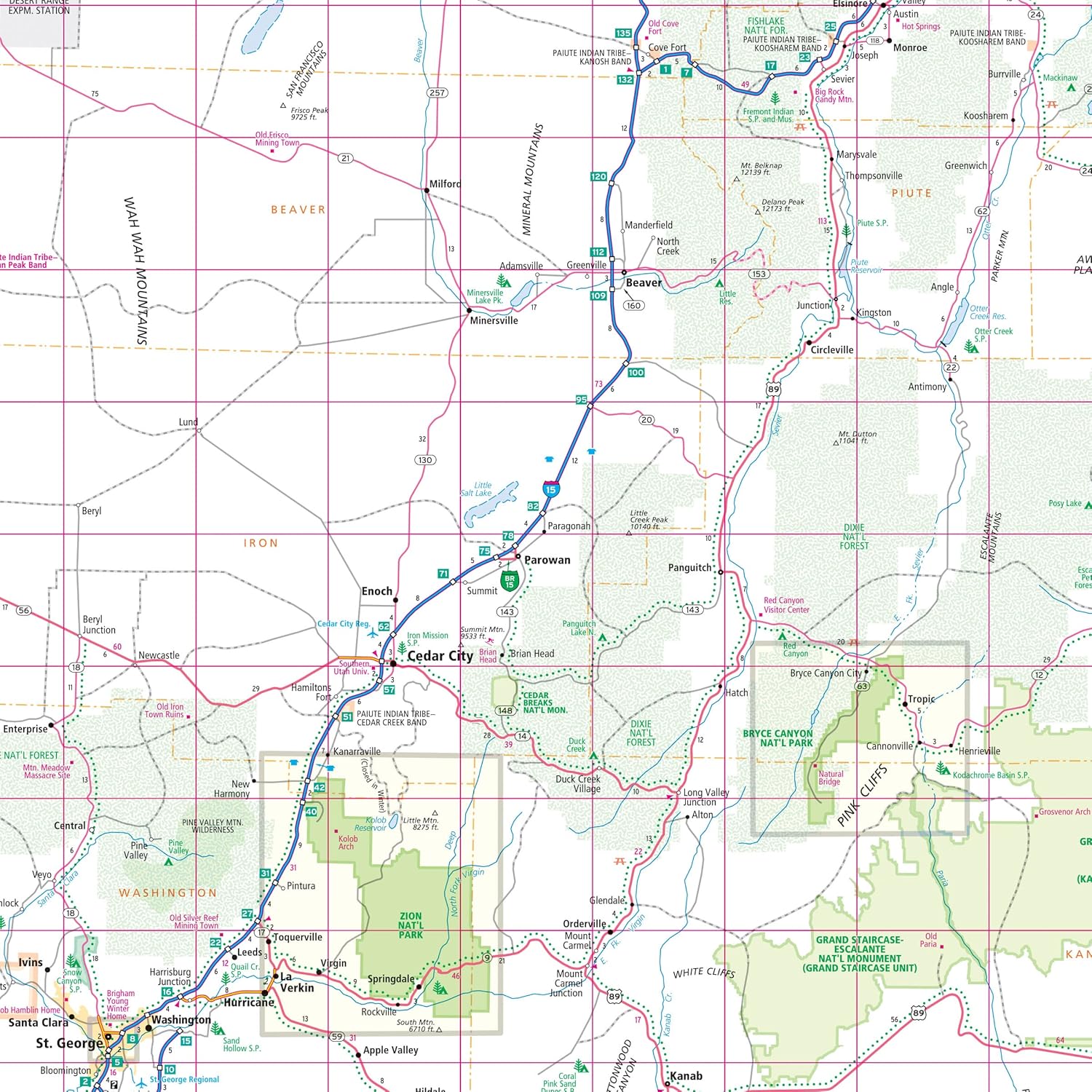 Rand McNally Easy to Read: Utah State Map - Image 5