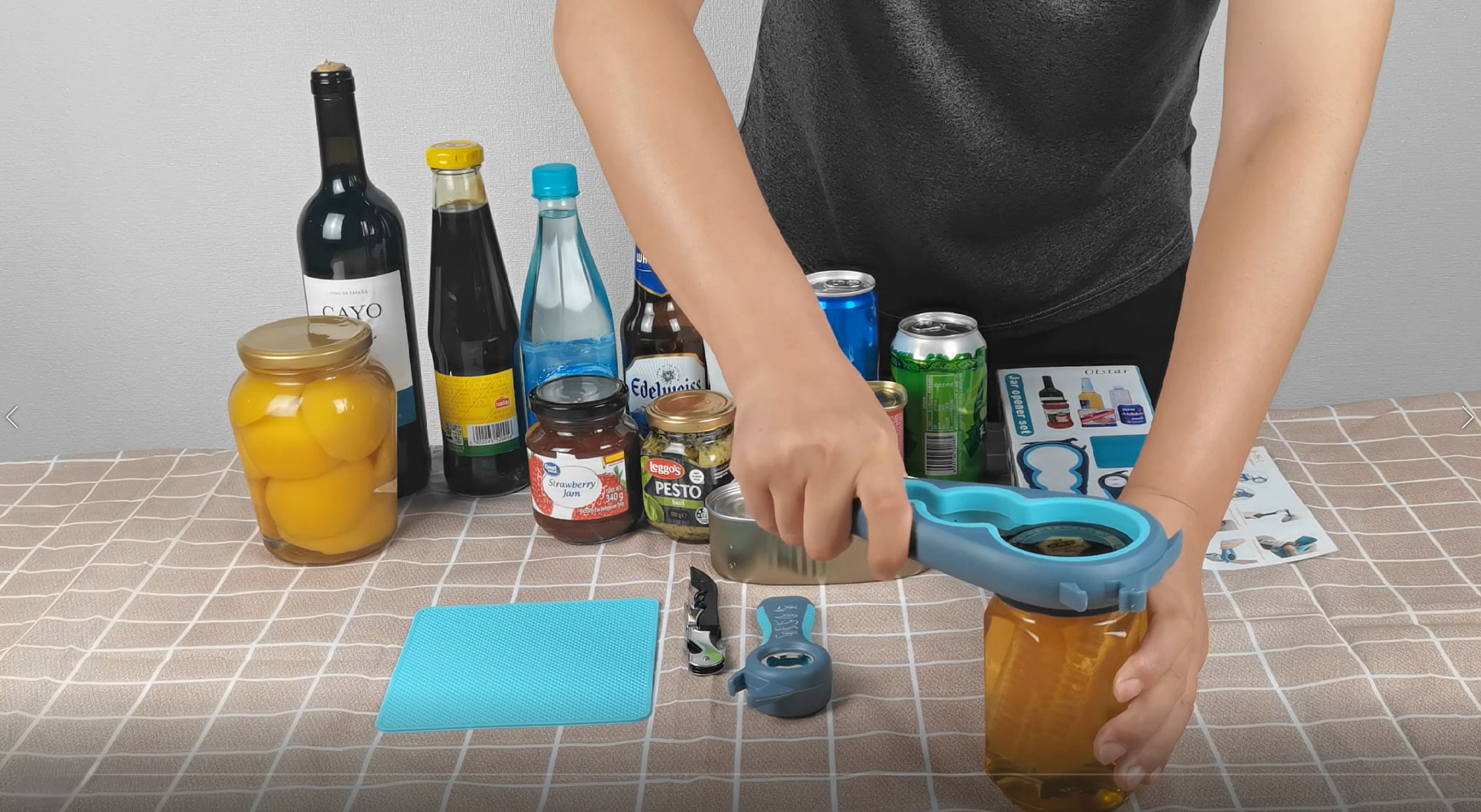 Amazon.com: Otstar Jar Opener & Bottle Opener for Weak Hands