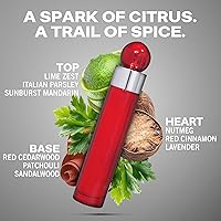 Vista 2 de Perry Ellis 360° Red Eau De Toilette en Aerosol para Hombres - Colonia Masculina, Perfume de Larga Duración, EDT, Fragancia con Notas de Clavo