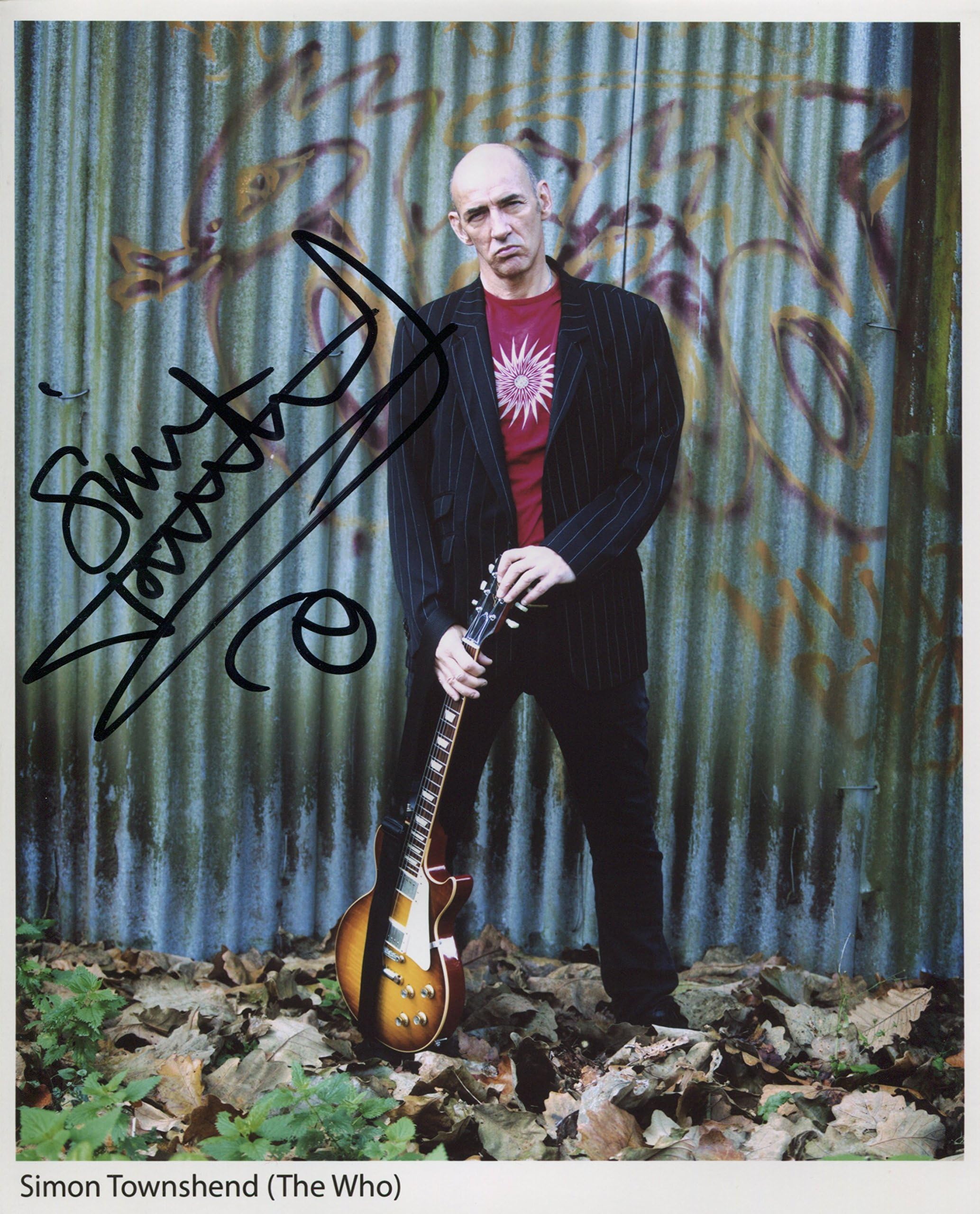 Simon Townshend (The Who_ SIGNED Photo 1st Generation PRINT Ltd 150 + Certificate (1)
