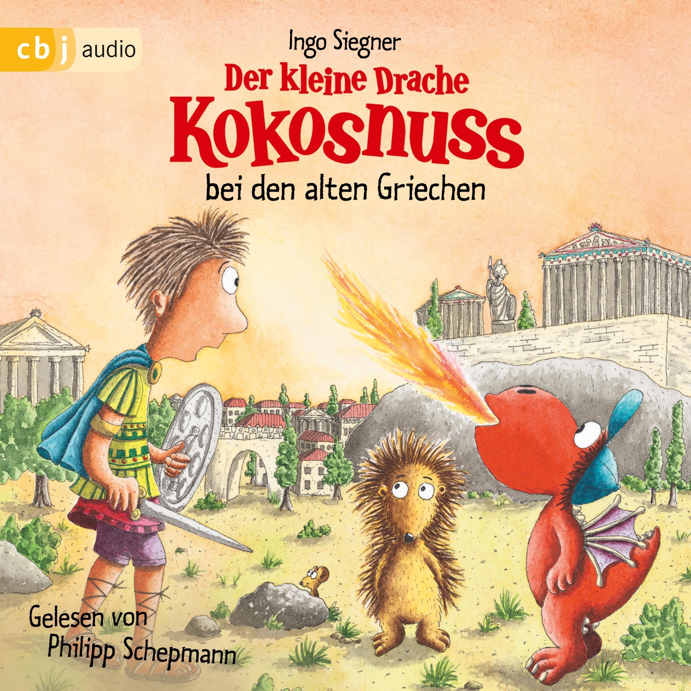 Cover art for Der kleine Drache Kokosnuss bei den alten Griechen