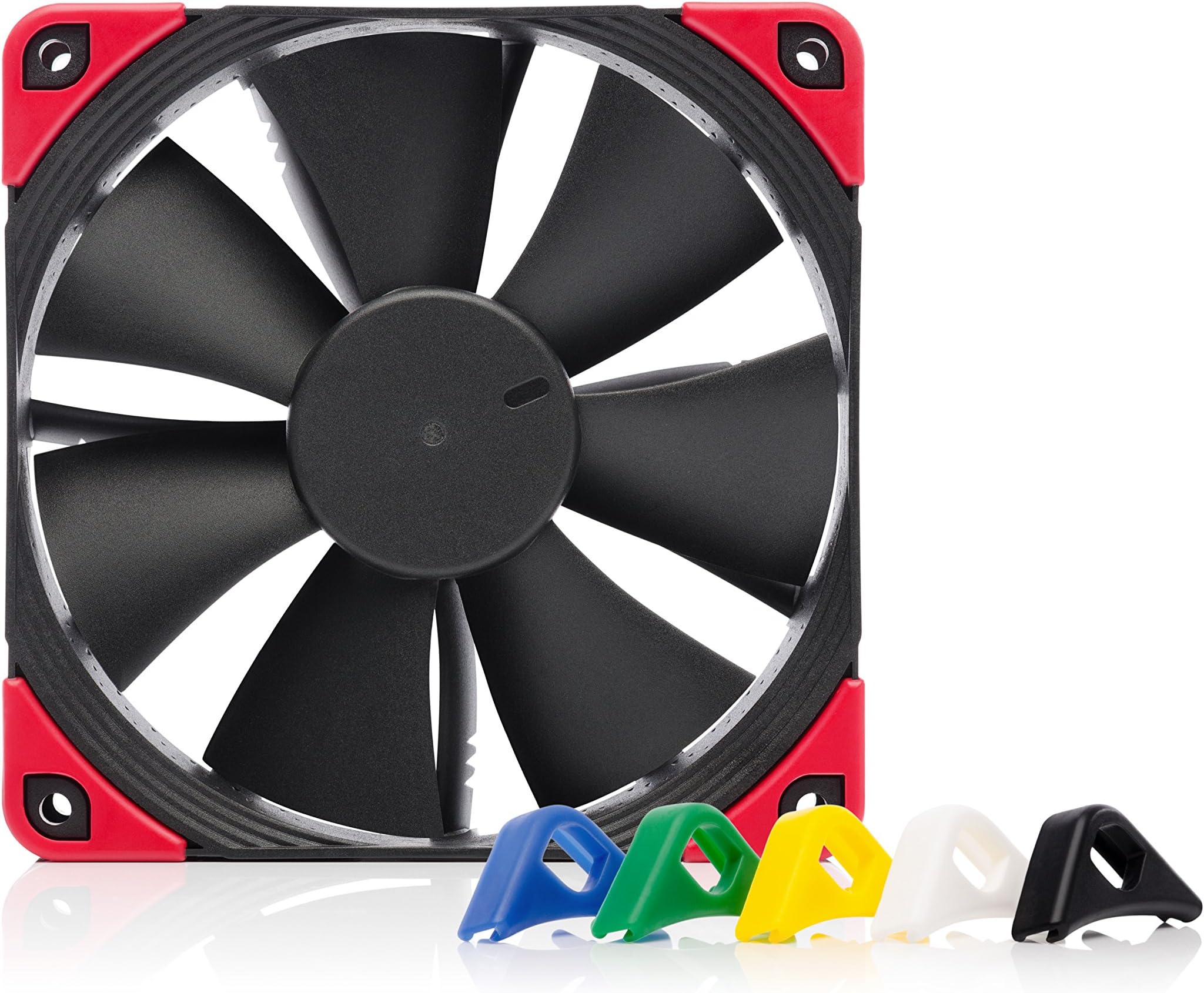 Noctua NF-S12A PWM chromax.black.swap, Premium Quiet Fan, 4-Pin (120mm, Black)