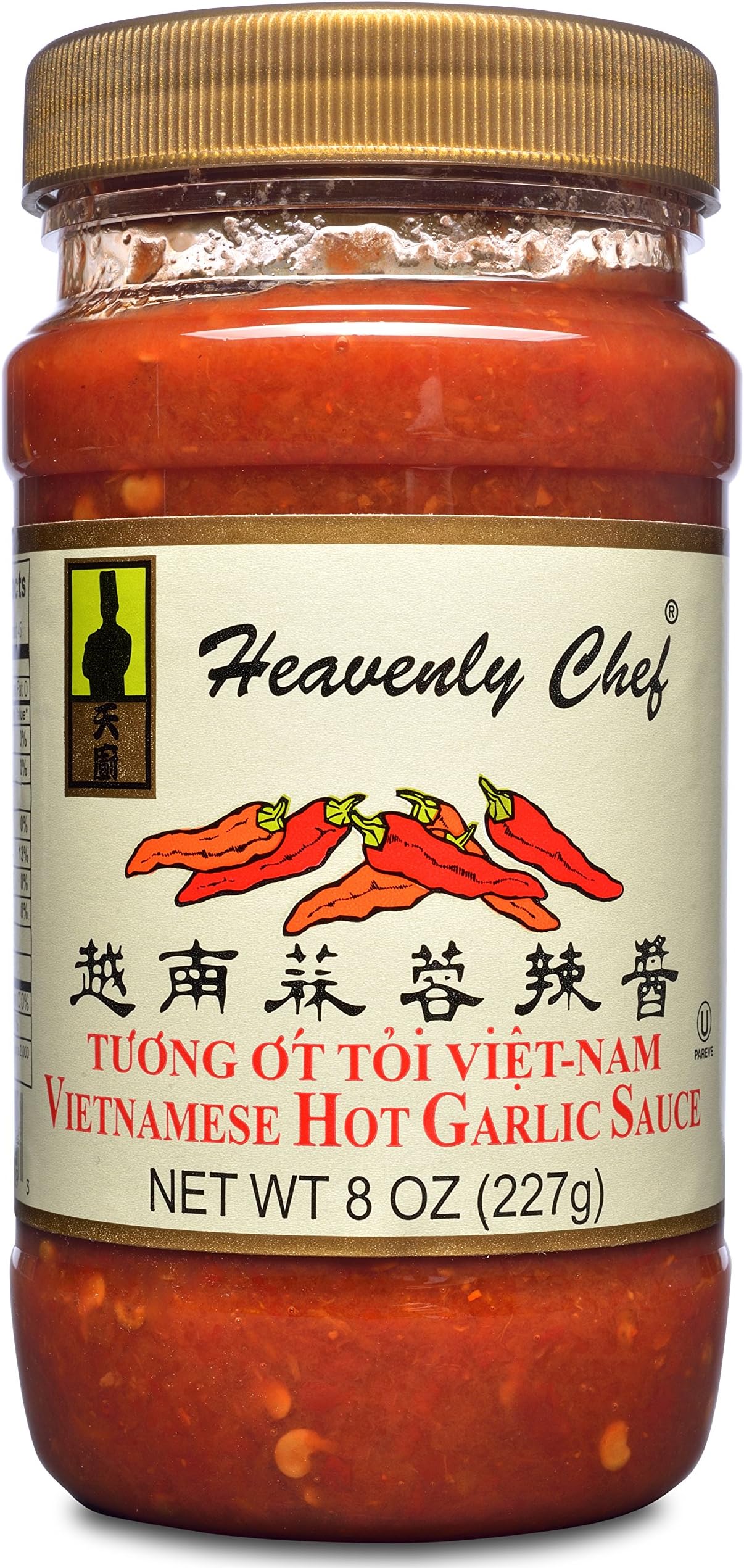 Heavenly Chef Vietnamese Hot Garlic Sauce, 8 Oz, 6 pack