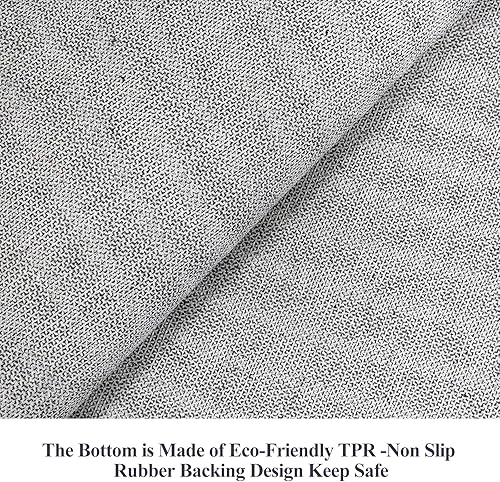 Miniatura 5 de HY HAO YUN LAI Alfombra antideslizante para pasillos, lavable, alfombra larga y ultrasuave, alfombra de pasillo de cocina que no desprende pelusa