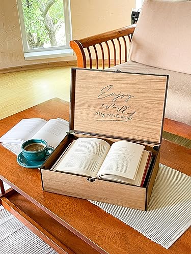 Miniatura 2 de Personalized wooden name box for memories, keepsake - Christmas gift, present for Him, Boyfriend, Boy, Guy, Groomsmen, Friend for Birthday