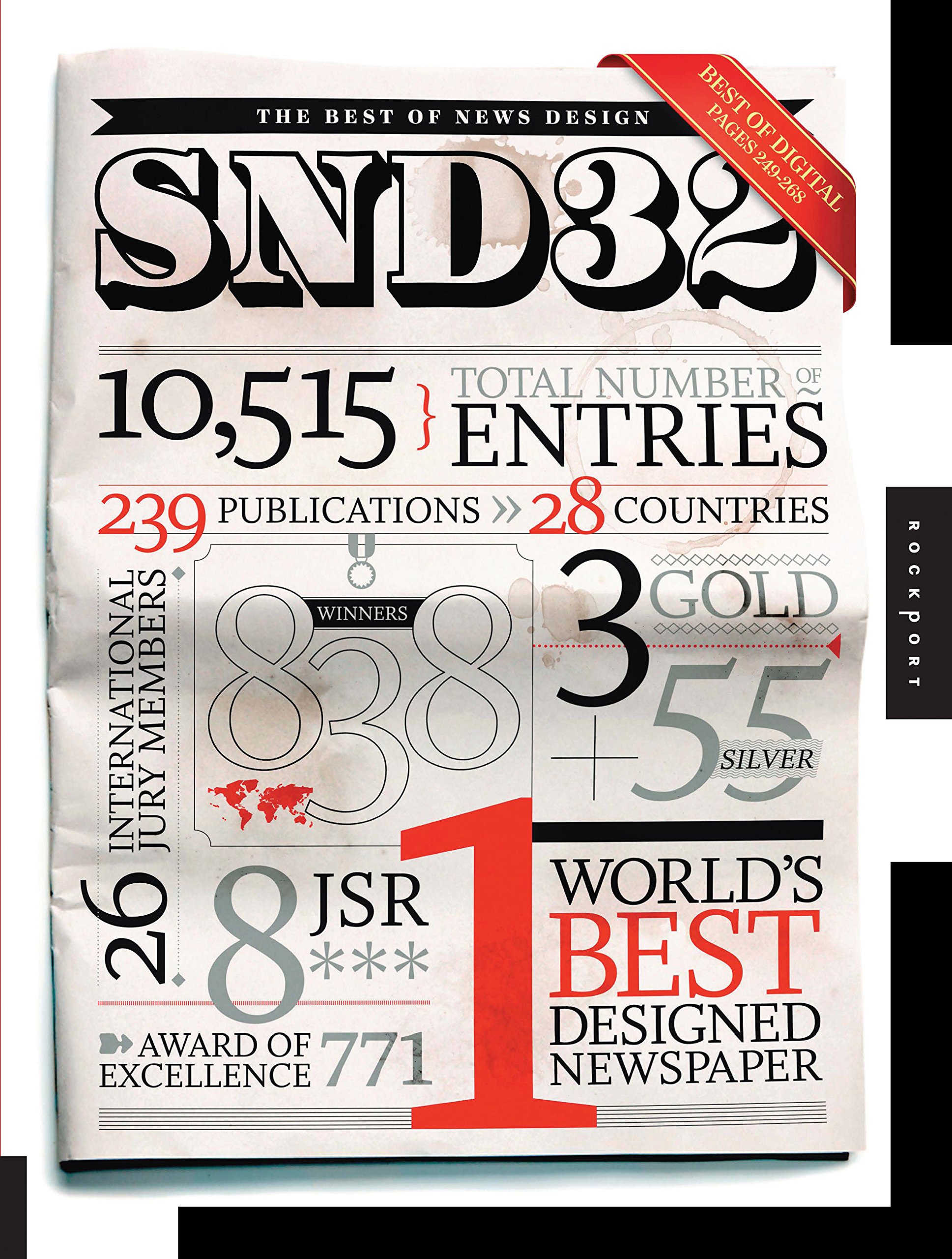 Buy The Best of News Design 32nd Edition (Best of Newspaper Design) — BookShops.in