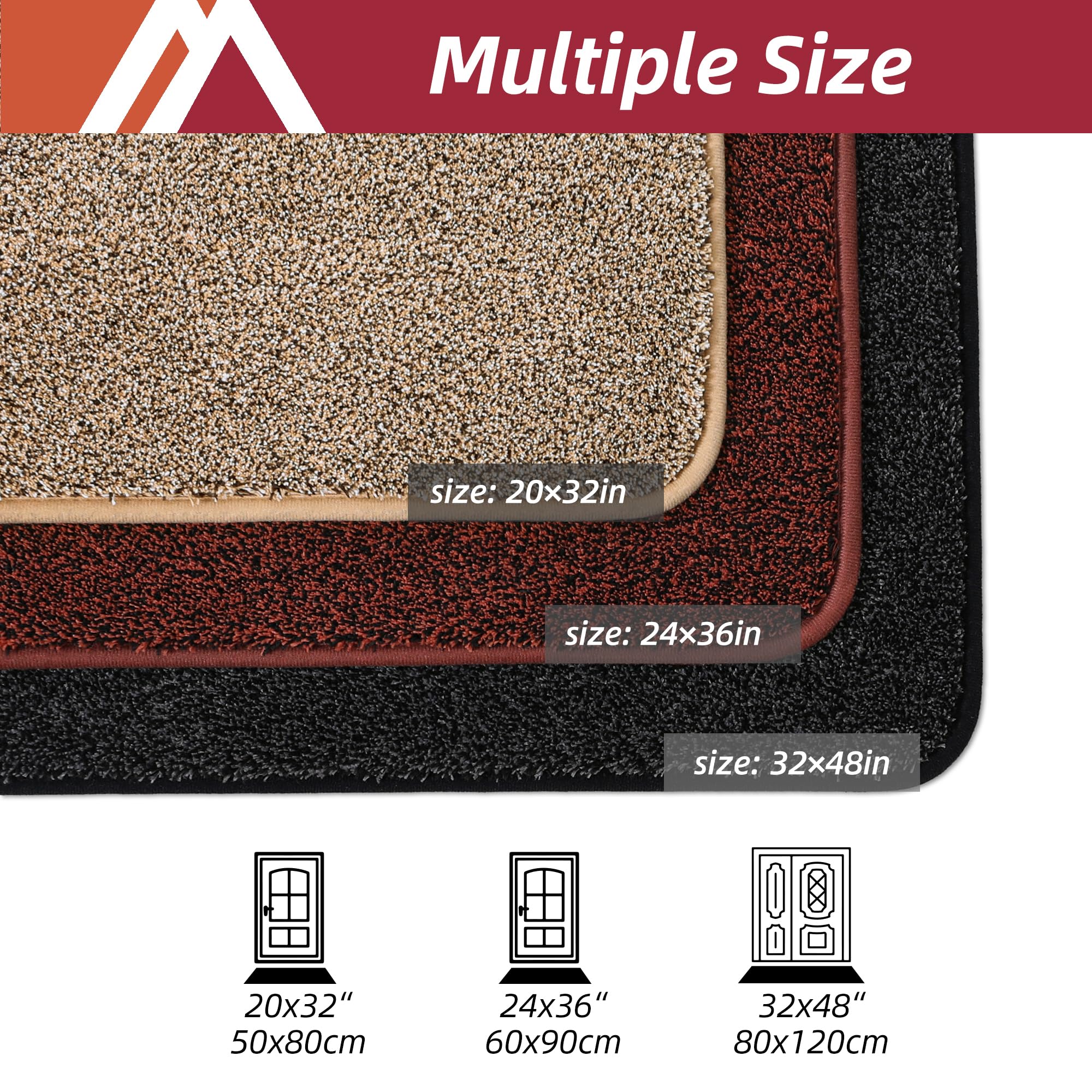 COSY HOMEER Nonslip Door Mats Indoor - Image 2