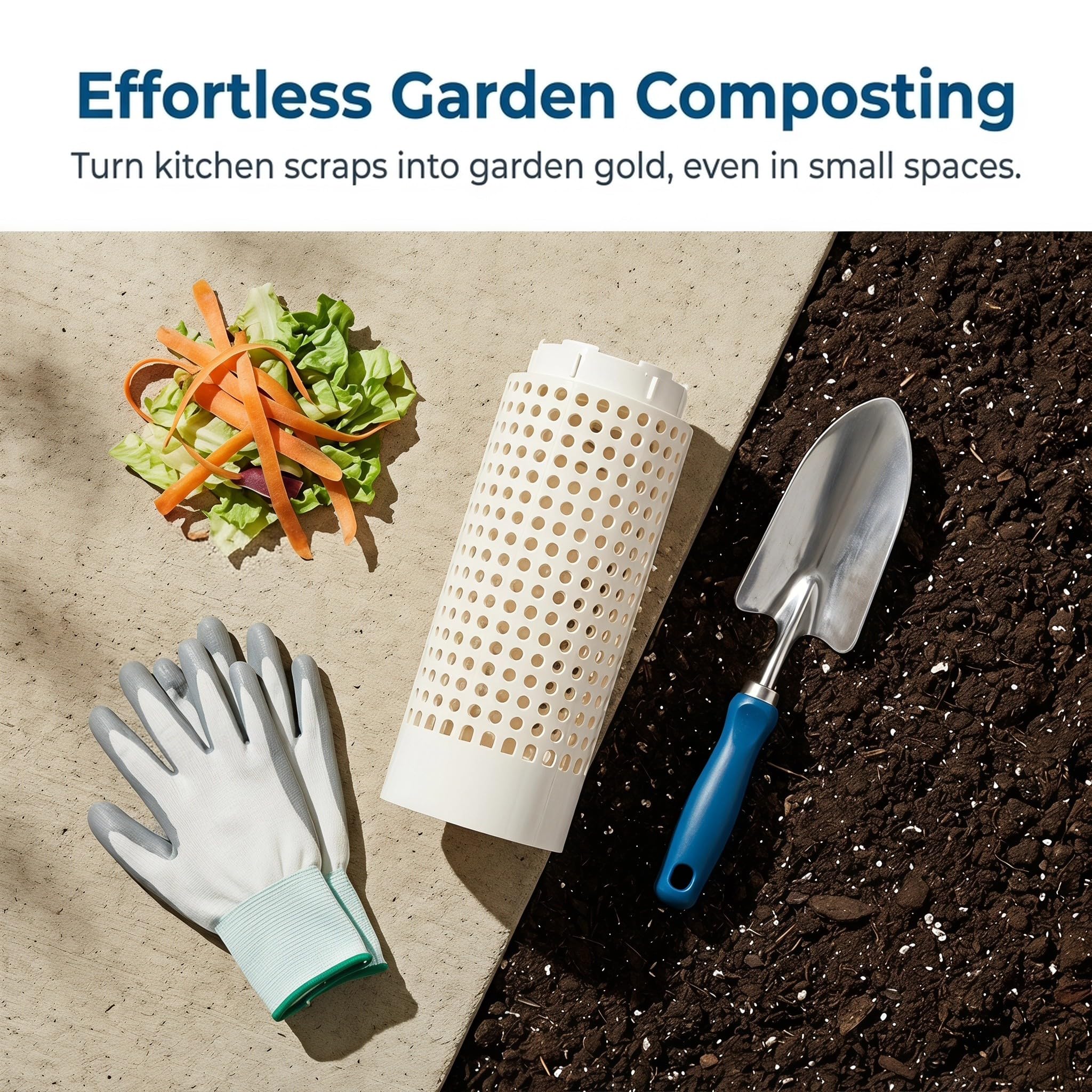 Toddmomy 3 contenedores subterráneos para compostaje de lombrices en exteri | Ventilación de flujo de aire de 360°, cultivo de flores residenciales, compostador de lombrices subterráneo, para bancales el