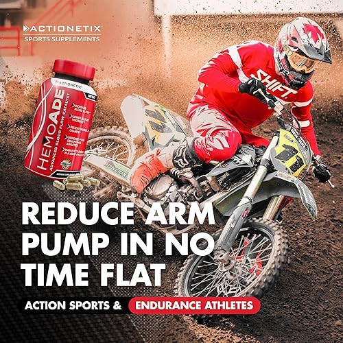 Miniatura 2 de Actionetix - Catalizador avanzado de flujo sanguíneo HemoAde, defensa de calambres musculares, aumento de VO2, suplemento de resistencia,