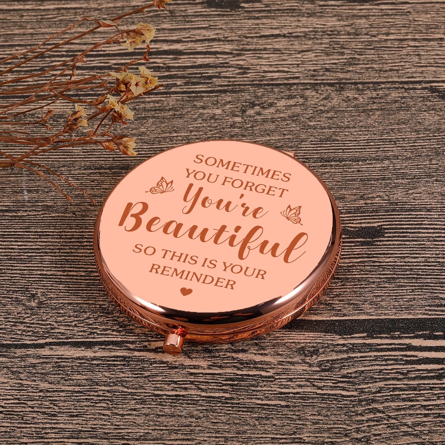 Fleure Esme Teenage Girl Stocking Stuffers College Gift for Girls Back to School Teen Girls Birthday Gifts for Daughter Gifts from Mom Compact Mirror Best Friend Friendship Gifts for Women Sister - Image 5