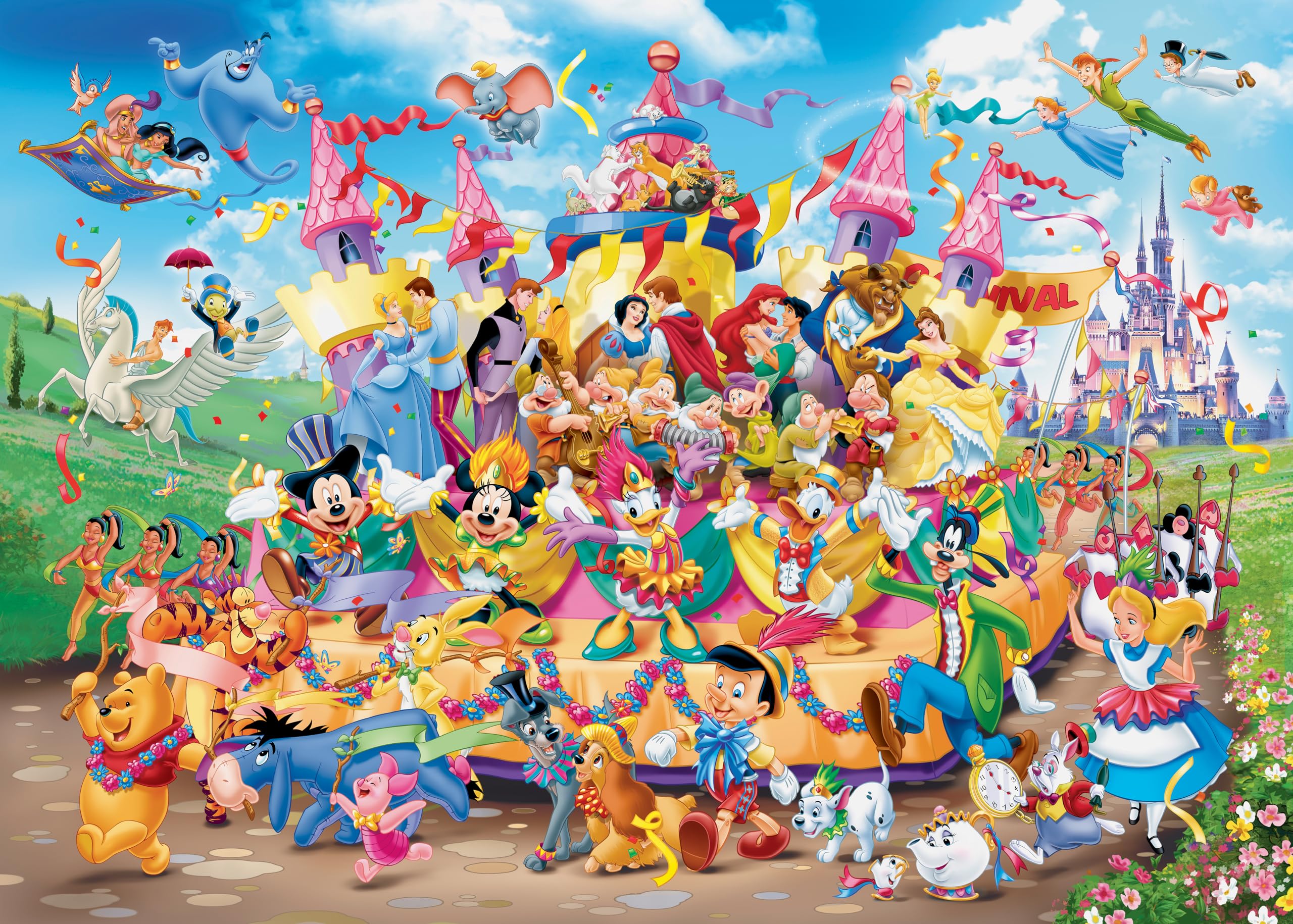 Ravensburger Disney Carnival Multicha, 1000pc Jigsaw Puzzle