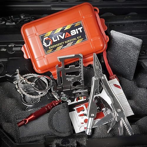 Miniatura 6 de Paquete doble de herramientas de seguridad de primera respuesta, kit de emergencia, extractor de veneno F.A.S.T. Bomba de succión de mordida y