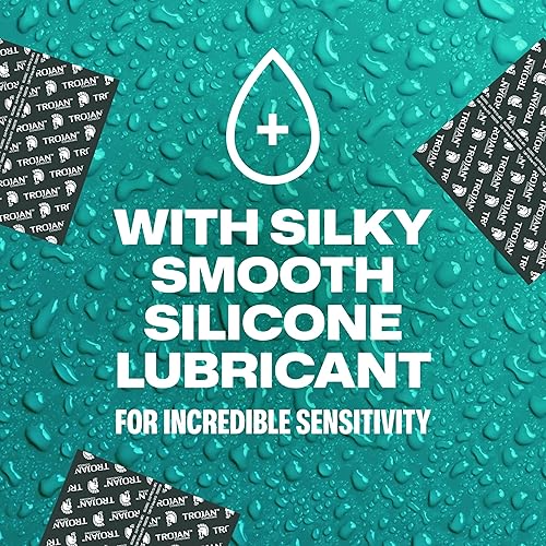 Miniatura 18 de Trojan Bareskin - Preservativos lubricados delgados prémium, 24
