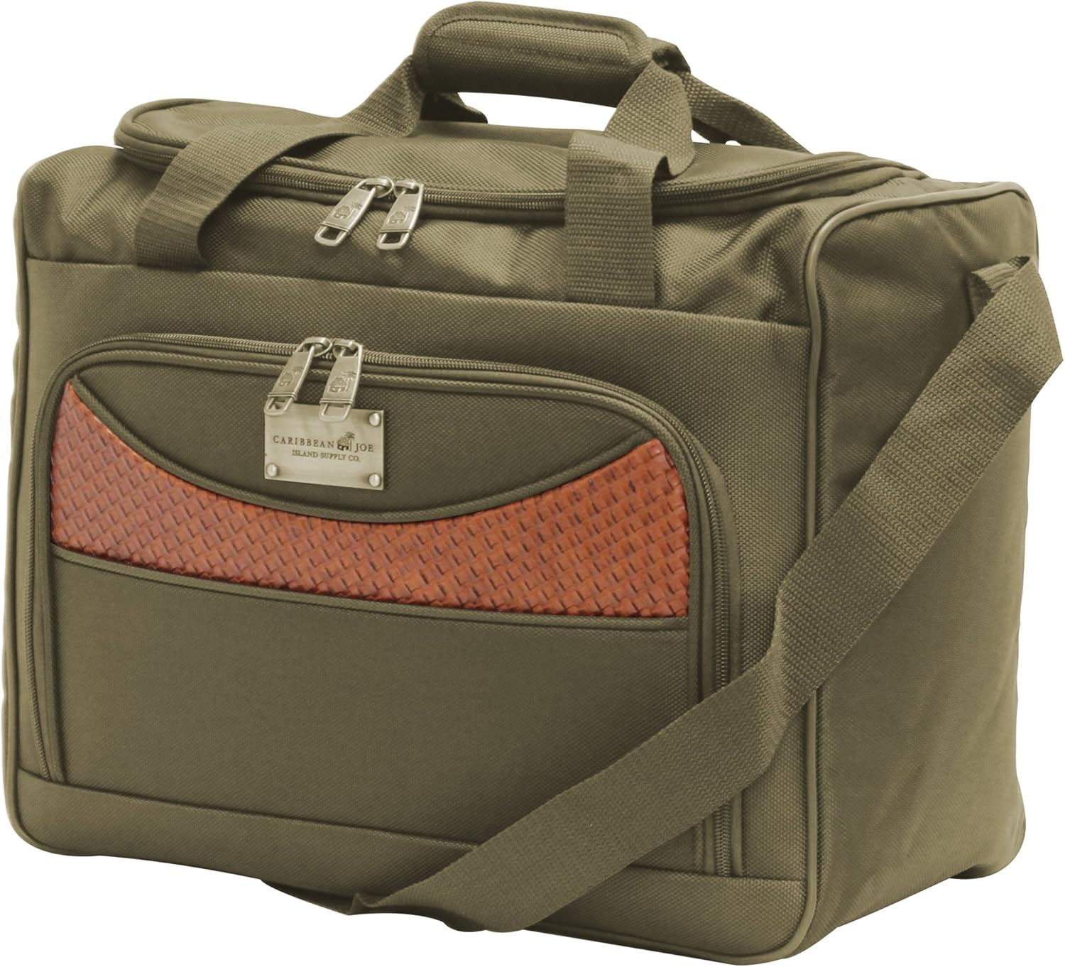 Caribbean Joe 16'' Olive Weekender Bag OLIVE GREEN 16"