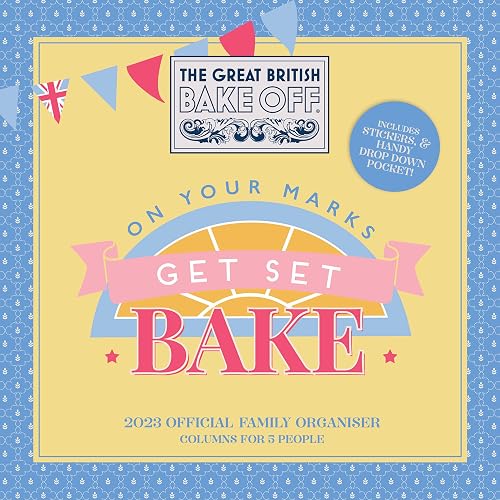 Great British Bake Off 2023 Family Organiser Wall Calendar