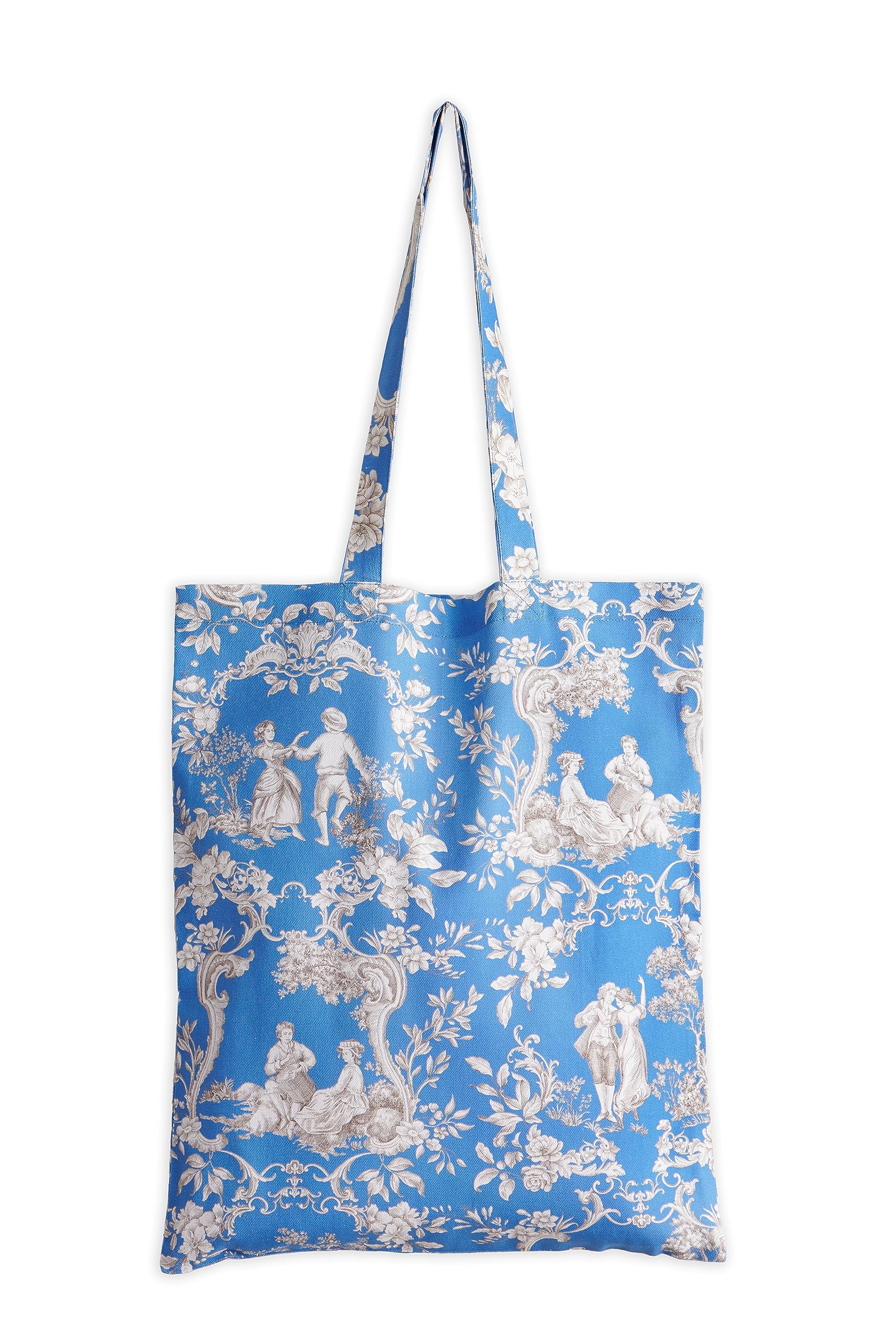 Maison d Hermine Tote Bag for Women 100 Cotton Reusable Grocery Tote Bags for Shopping Perfect for Easter
