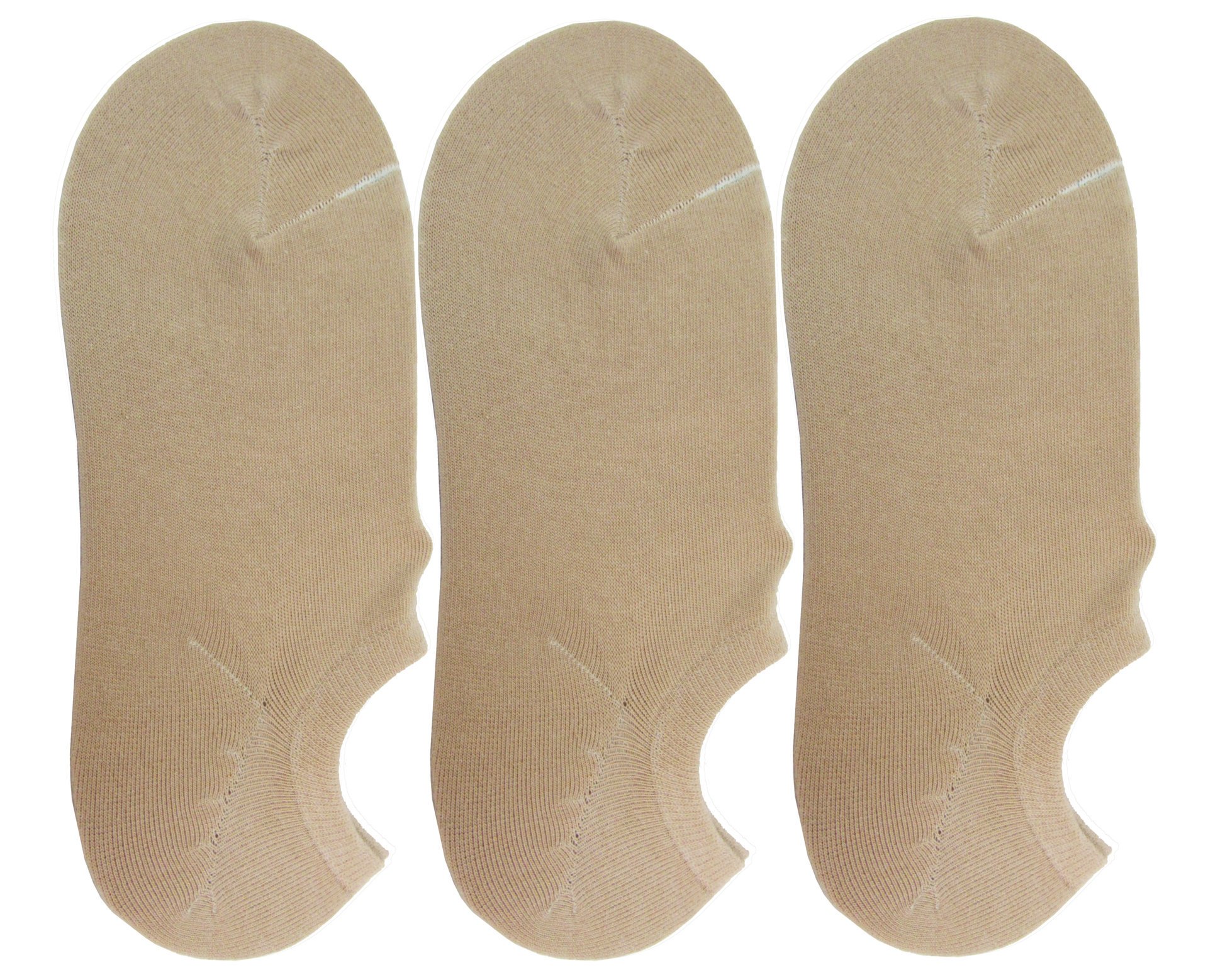 Soft Mercerised Cotton Loafer/Footies socks For Men (Pack of 3)-image-35
