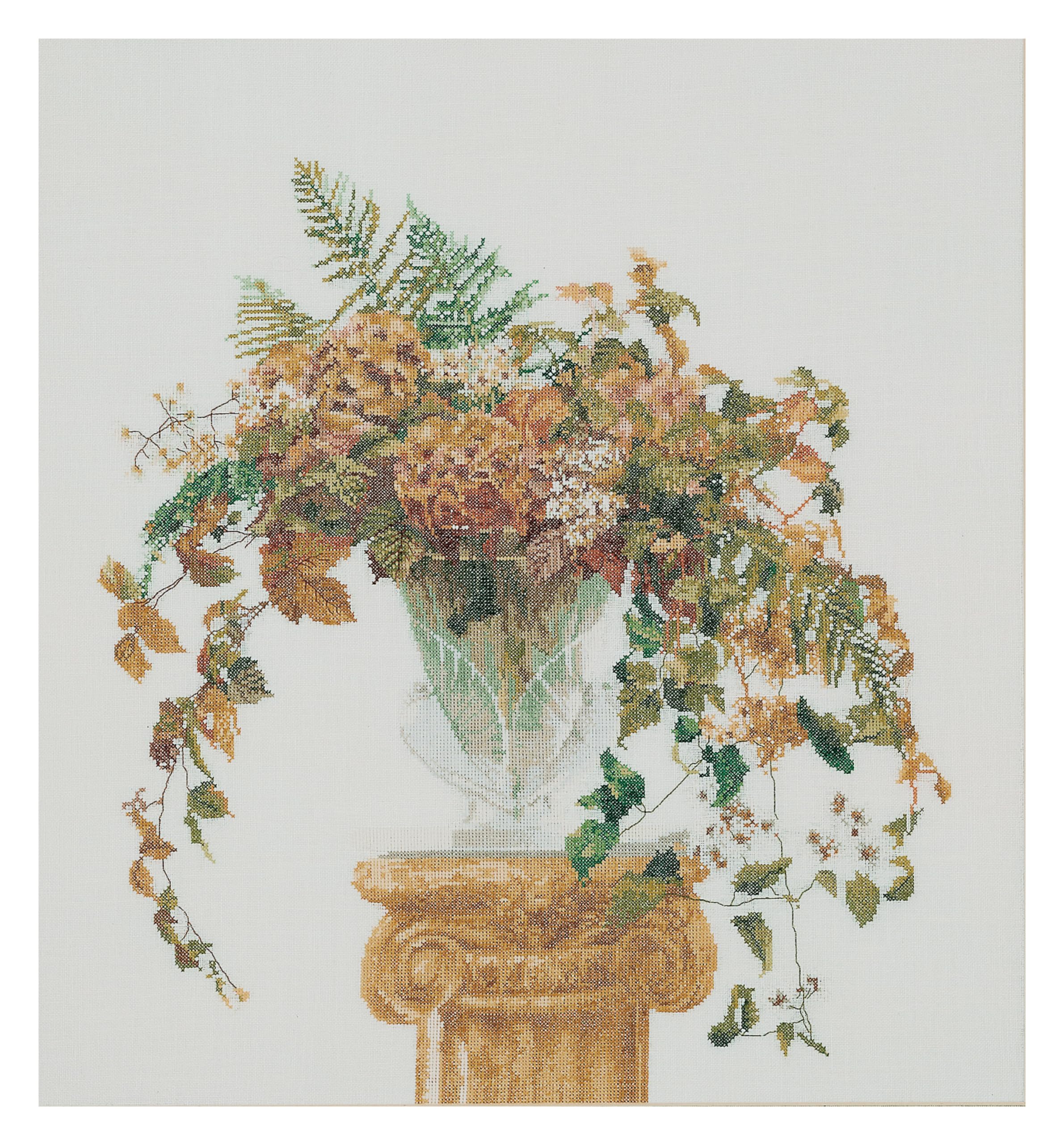 Thea Gouverneur Zestaw do haftu krzyżykowego, wielokolorowy, 53 x 56 cm