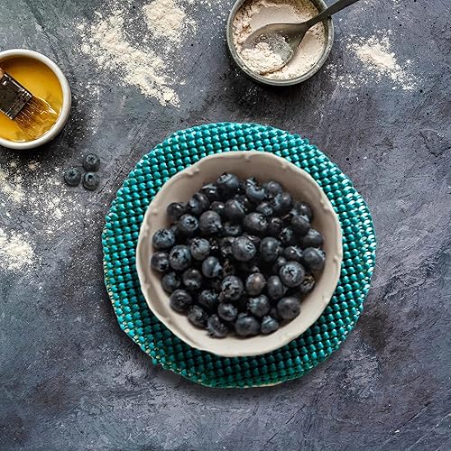 Miniatura 3 de Generic Almohadilla redonda multiusos para frascos, abrebotellas, juego de 4 piezas, almohadillas de agarre, color verde