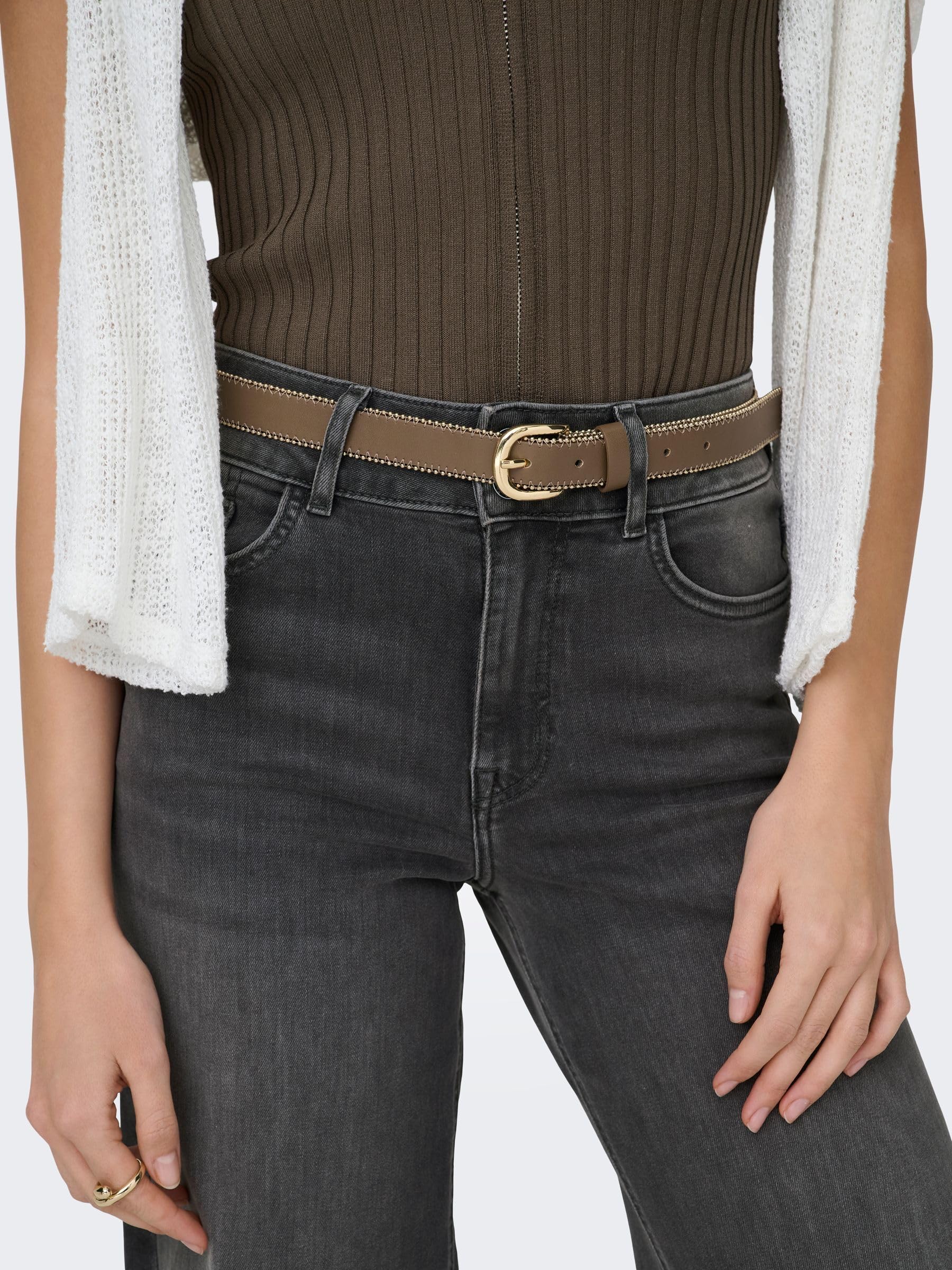 ONLY Female Jeans mit weitem Bein ONLMADISON Hohe Taille Weiter Beinschnitt Jeans