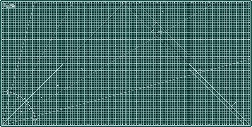 Vista 38 de Elan Tapete de corte A4 verde, tapete de corte autorreparable de 9 x 12 pulgadas, tabla de manualidades de 5 capas verde, tabla de pasatiempos
