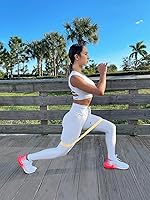 Vista 5 de Bandas de ejercicios de bucle de resistencia de Fit Simplify con guía de instrucciones y bolsa de transporte, juego de 5