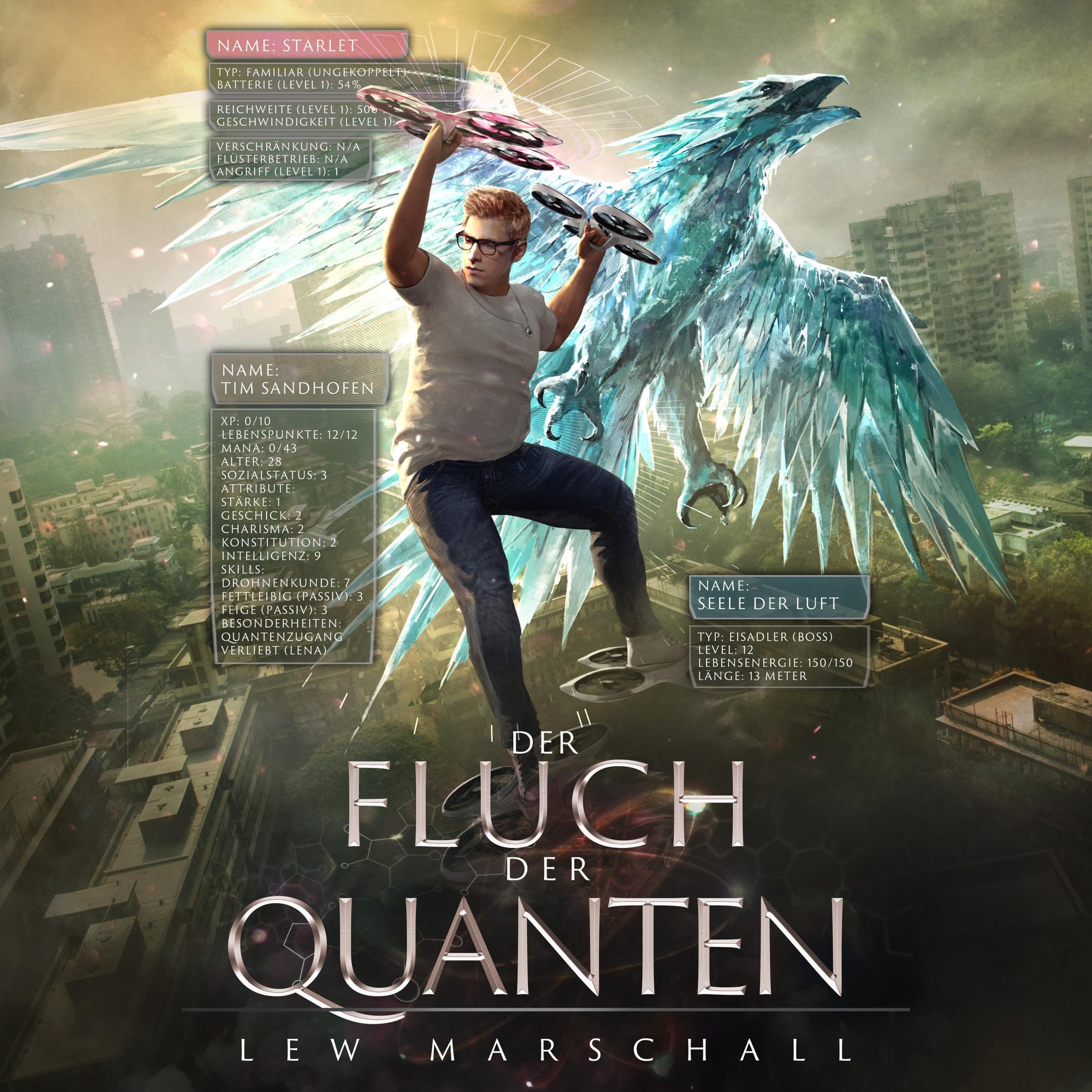 Cover art for Fluch der Quanten - Ein LitRPG-Roman