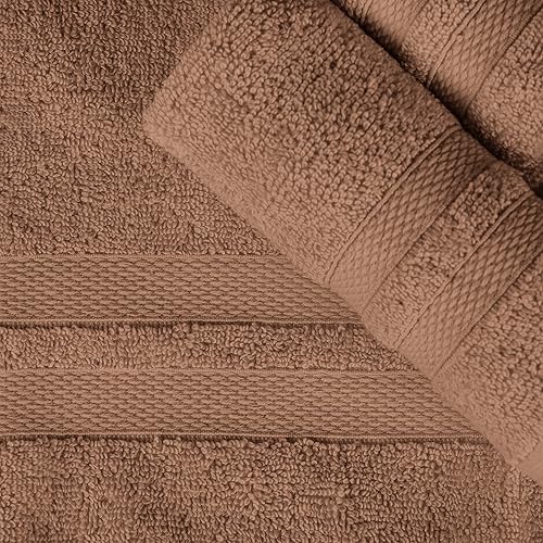 Miniatura 3 de SUPERIOR Juego de toallas de algodón ultrasuave de 3 piezas, uso diario para baño, habitación de invitados, secado rápido, el juego incluye 1 toalla