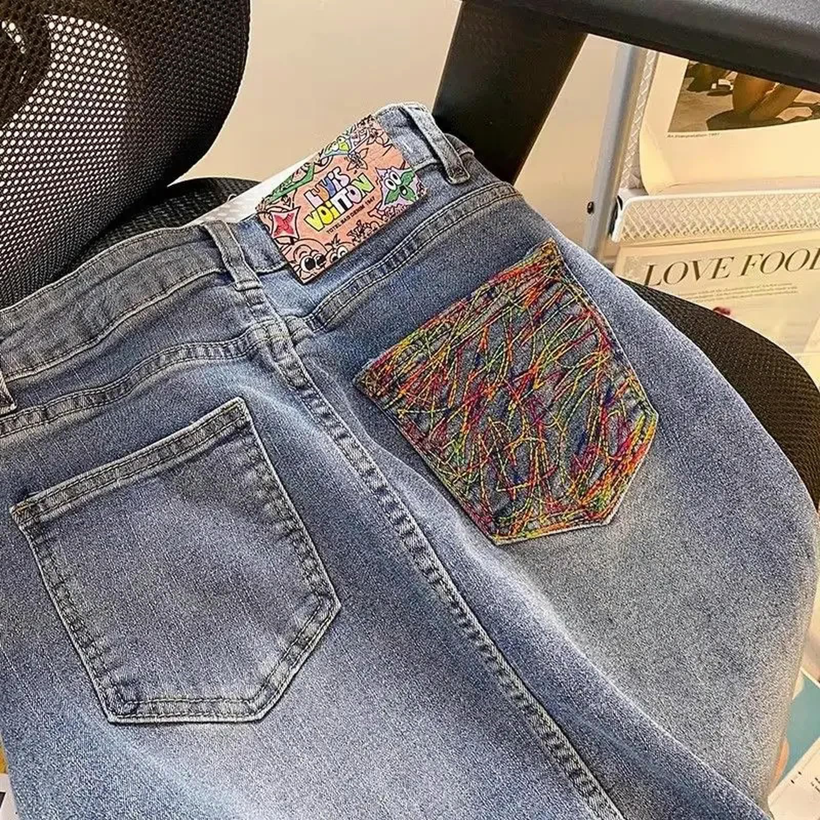 Gonna di Jeans Donna Denim Gonna Sexy Midi con Tasca Zipper Blu Abbigliamento Donna