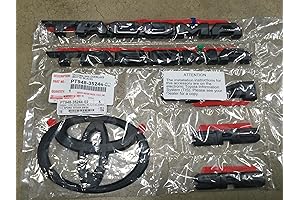 Genuine Toyota 2024+ Tacoma SR5 Matte Black Emblem Overlay Set: Enhance Your Truck's Style