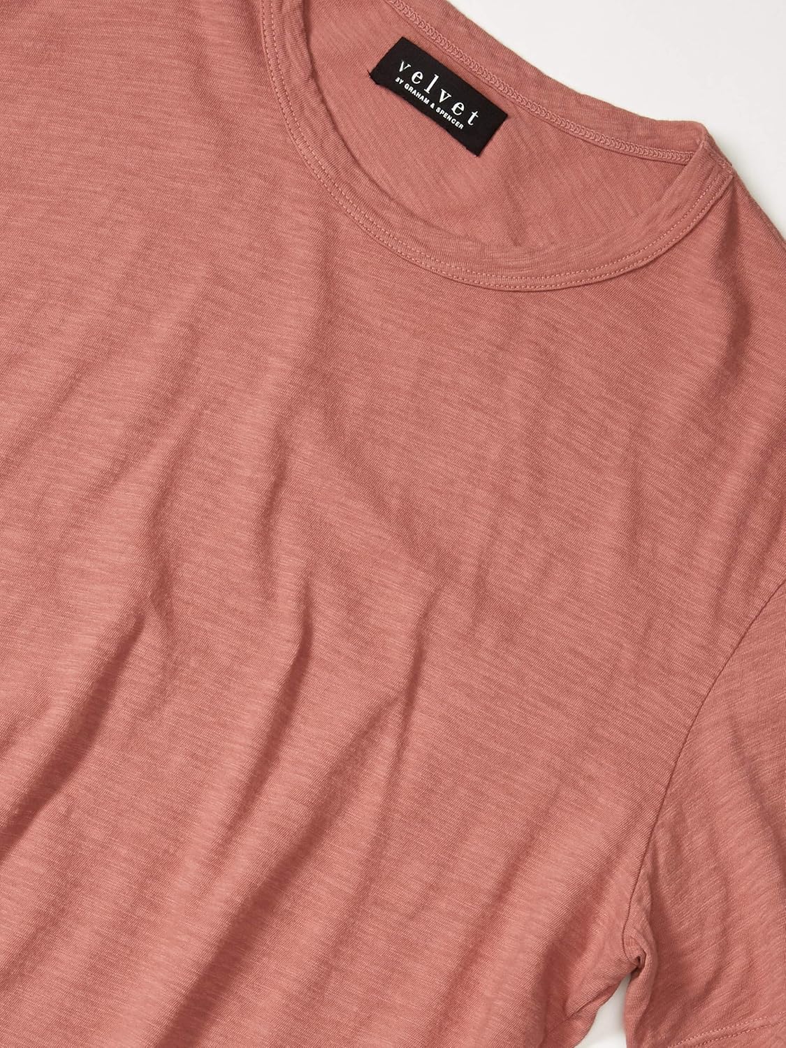 VELVET BY GRAHAM & SPENCER Men's Classic Slub Short Sleeve