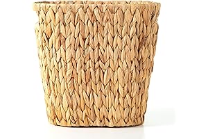 Wicker Trash Can for Bathroom: A Blend of Style and Functionality