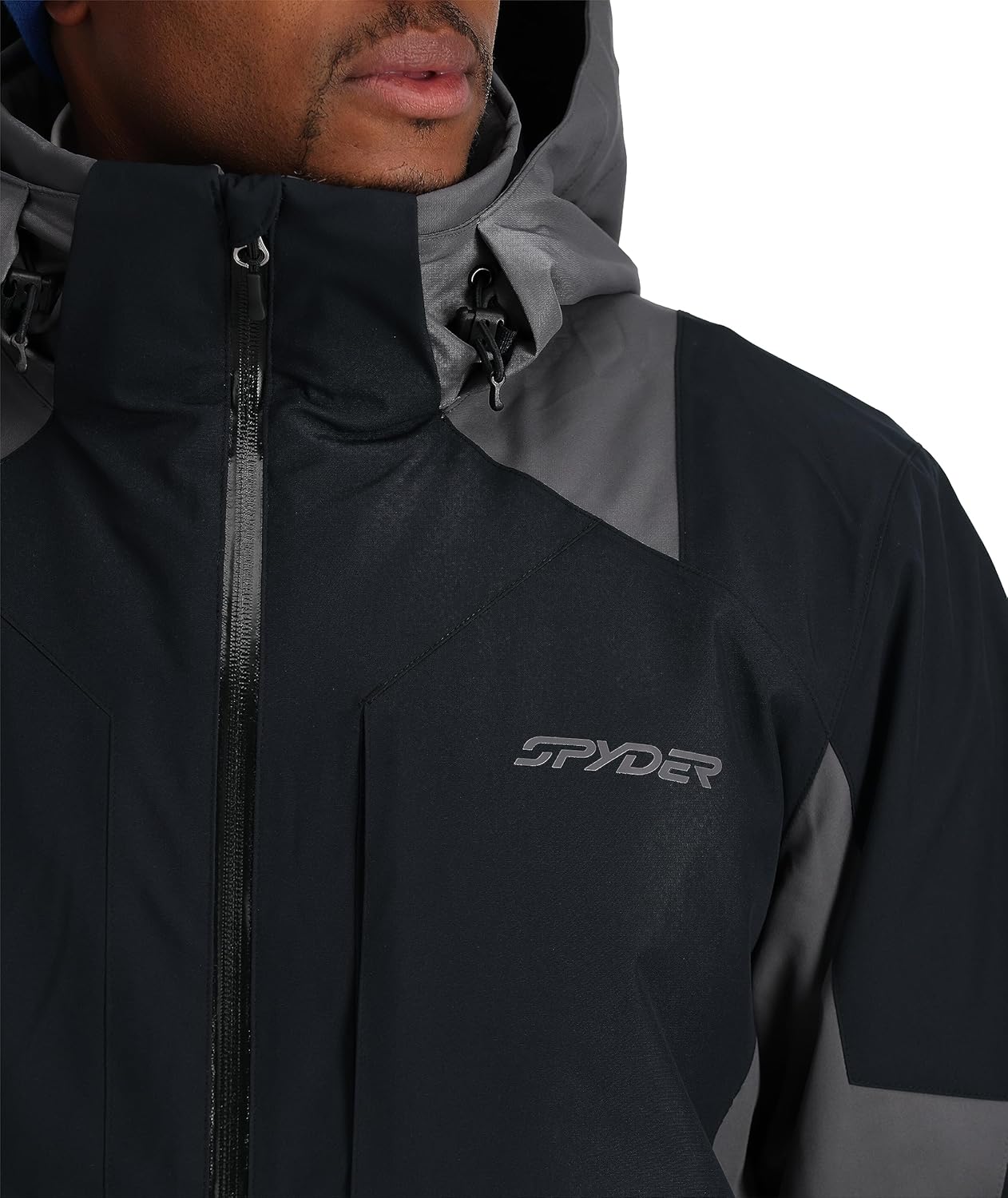 Spyder Men's Contact Insulated Ski Snow Hooded Snow Jacket