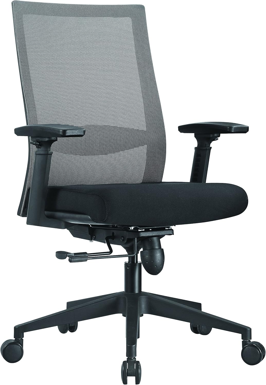 Approach Desk Chair Grey Mesh Black Fabric Office Products
