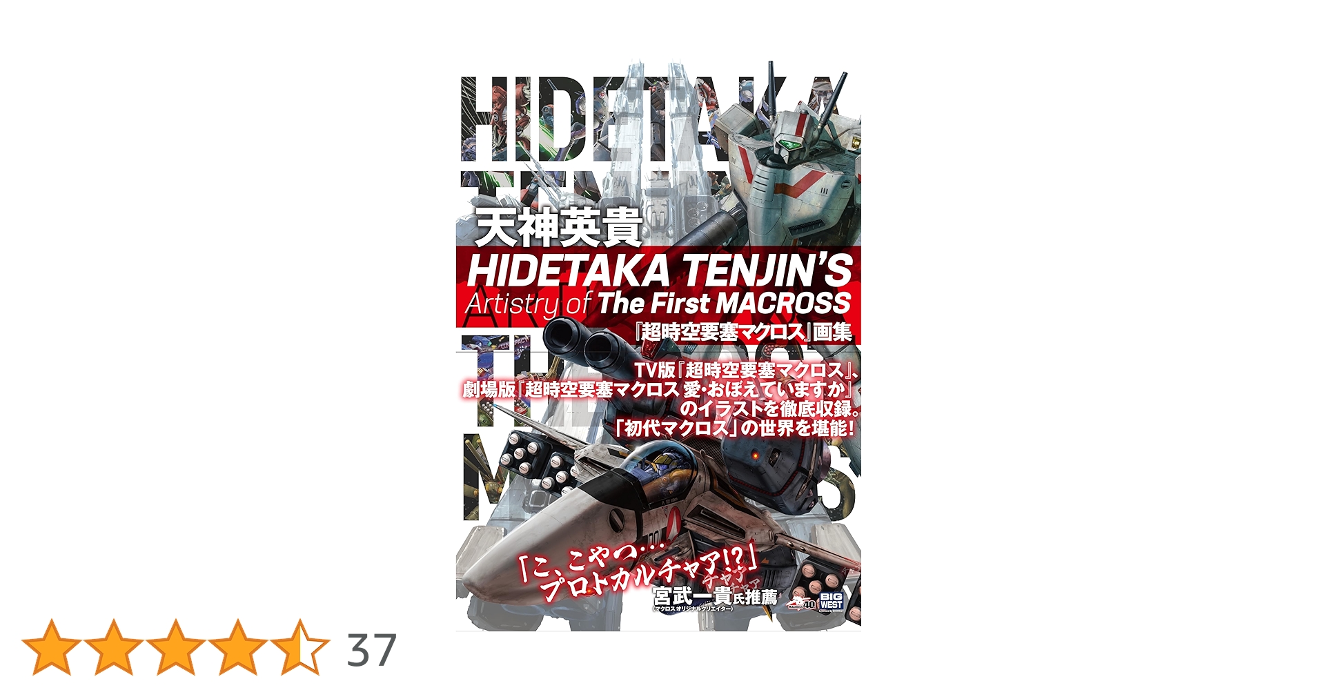 HIDETAKA TENJIN'S Artistry of The First MACROSS 天神英貴『超時空