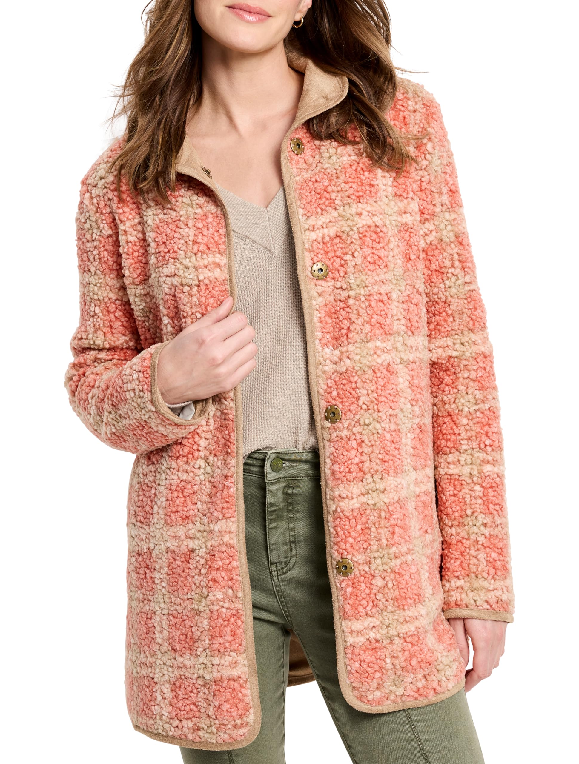 NIC ZOE womens Sunset Sherpa Jacket