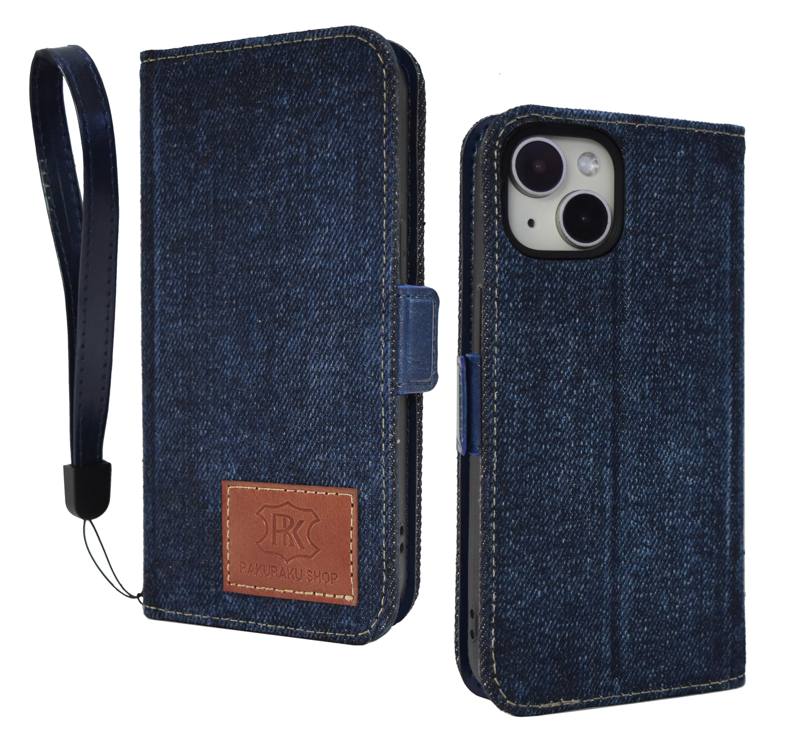 【極美品vf】 デニムケース Amazon.co.jp: iPhone 14 6.1インチ 用 デニムケース デニム