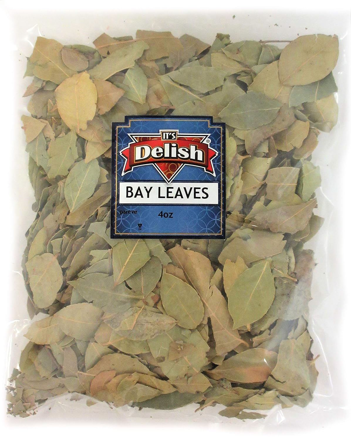 Gourmet Dried Whole Bay Leaves by Its Delish – 1 LBS Bulk Bag – Natural Bay Leaf Dried Herb Spices – Great for Cooking & Baking