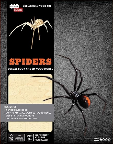 Incredibuilds: spiders delux-model set