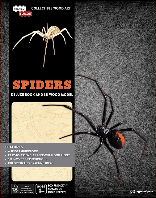 Portada de Incredibuilds: spiders delux-model set