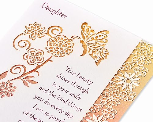 Miniatura 6 de Papyrus Tarjeta de cumpleaños para hija (hija verdaderamente maravillosa)