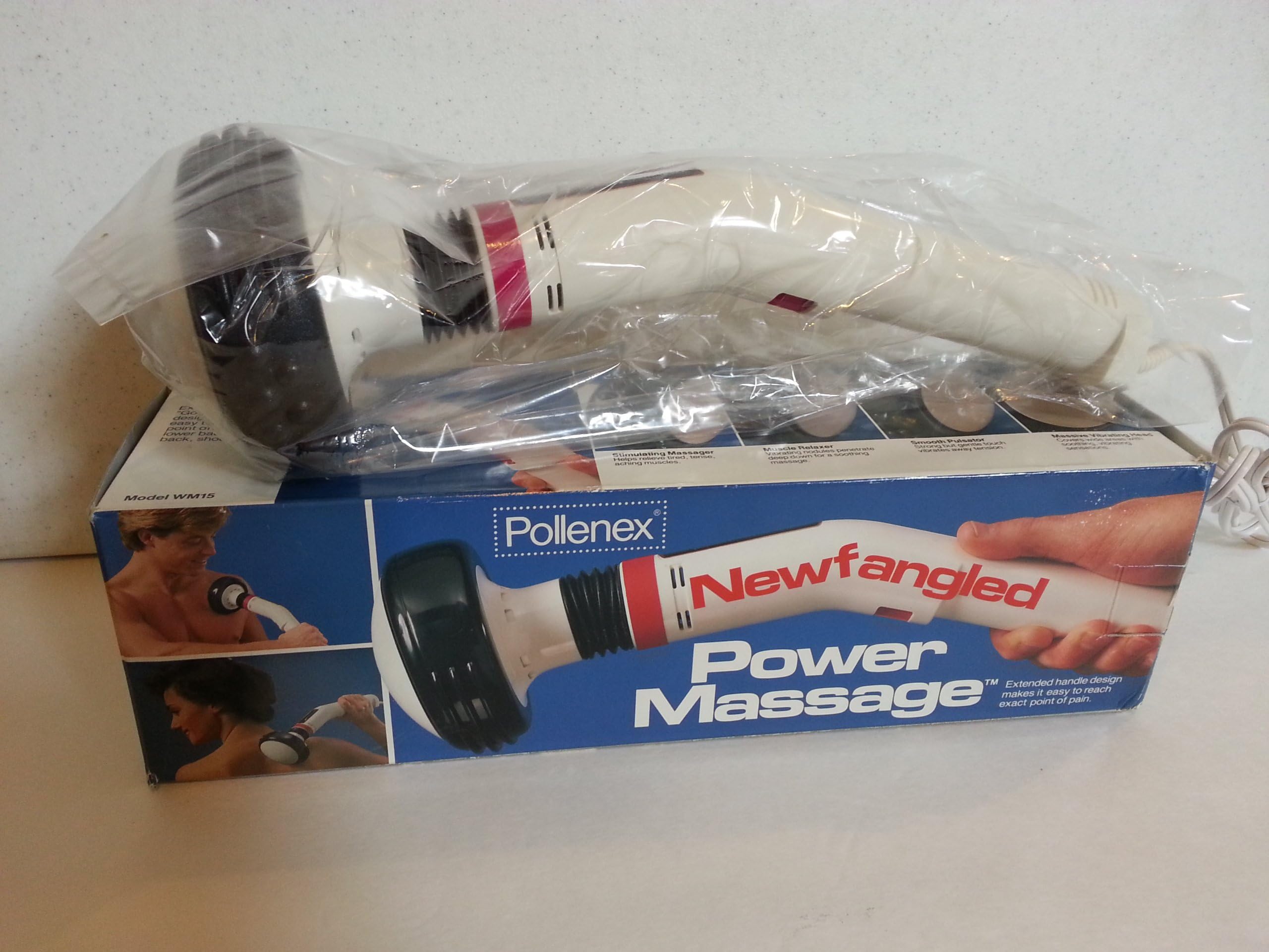 Pollenex Newfangled Power Handheld Massage Percussion WM15