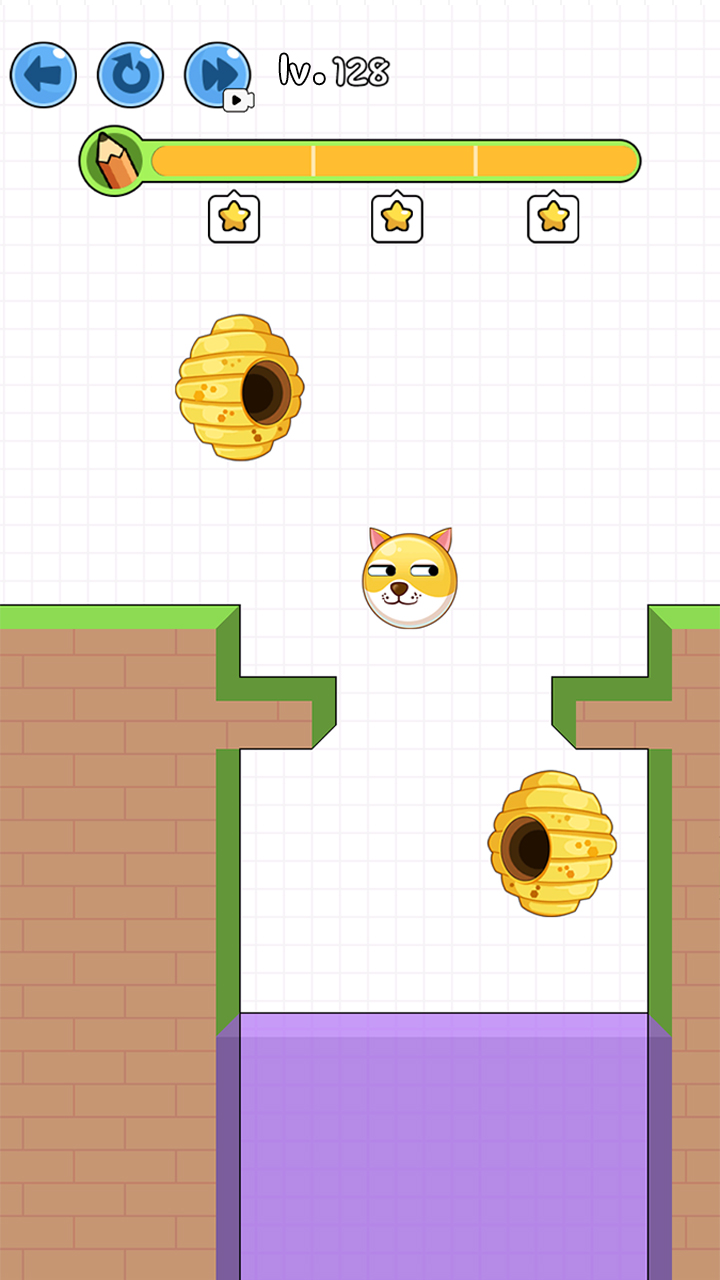 Protect The Dog - saving my pretty doge by drawing lines - App on