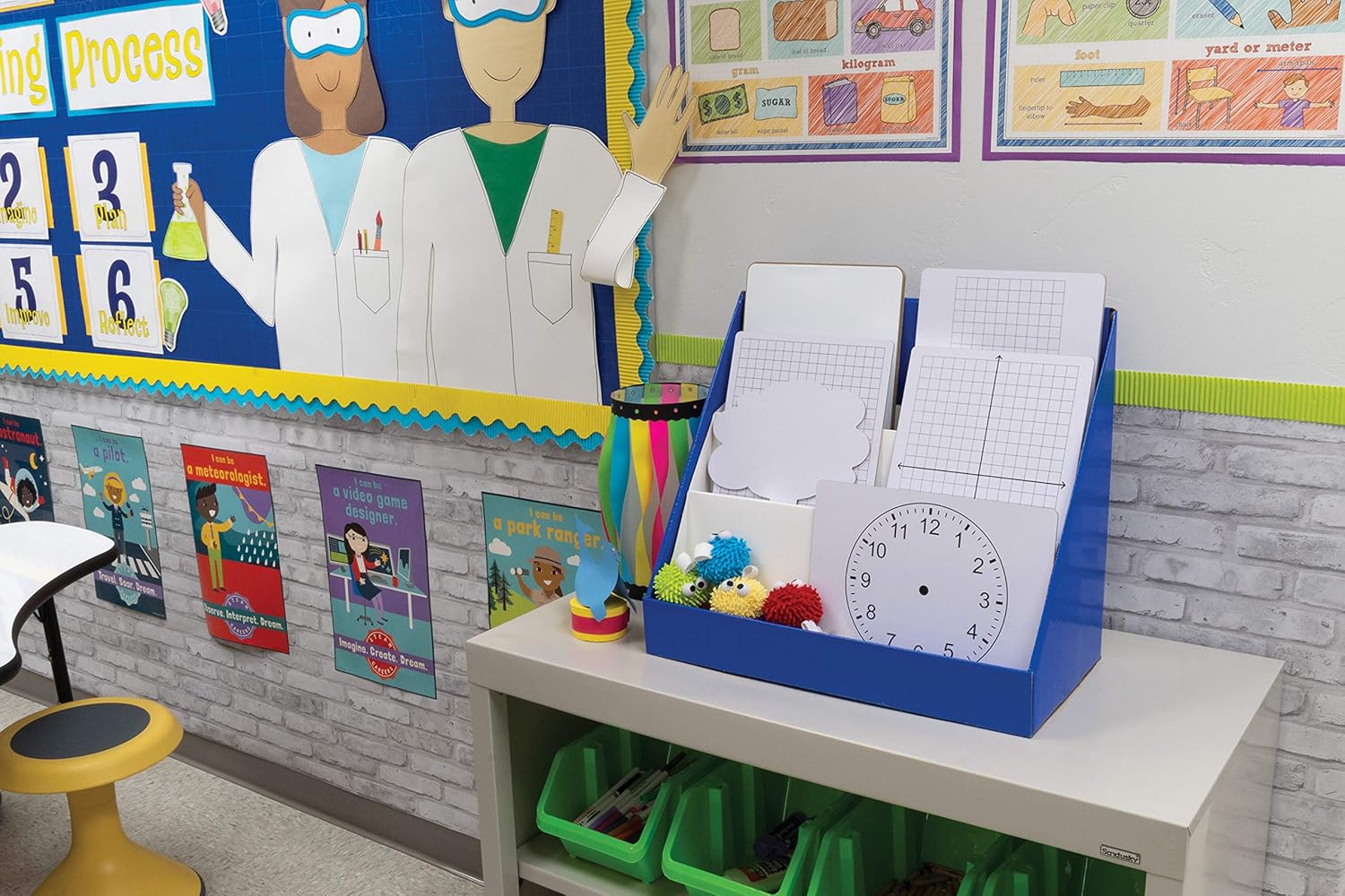 Pacon Whiteboard Erasers, Eraser Puffs, Elastic Band, 3" x 3", 25 Erasers : Office Products