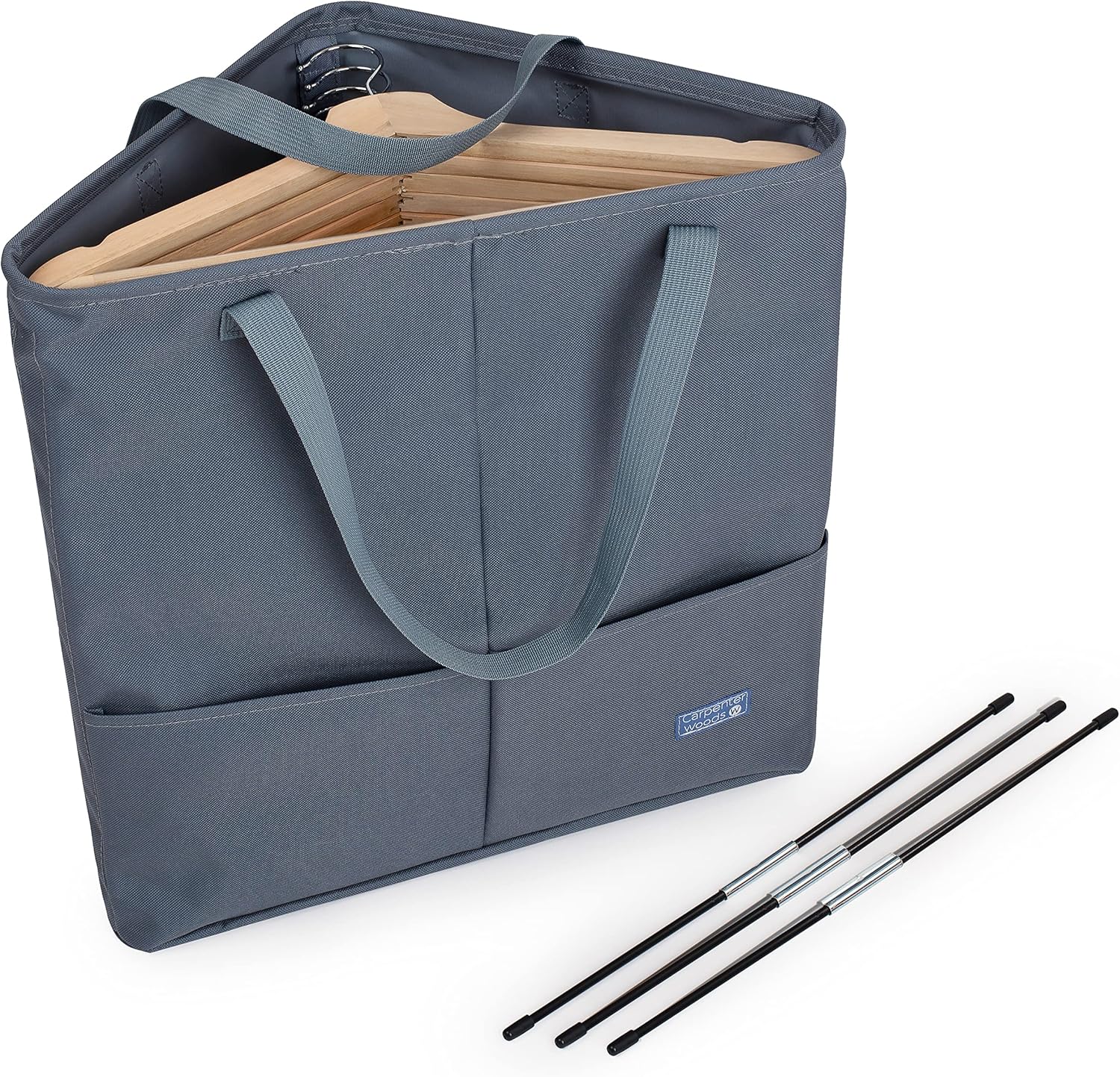 Carpenter Woods Clothes Hanger Organizer Bag with Handles