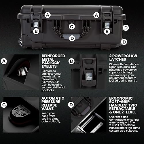 Miniatura 5 de Nanuk 935 - Maletín rígido impermeable con ruedas vacío