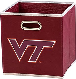 Franklin Sports NCAA College Team Fabric Storage Cubes Made to Fit Stora...