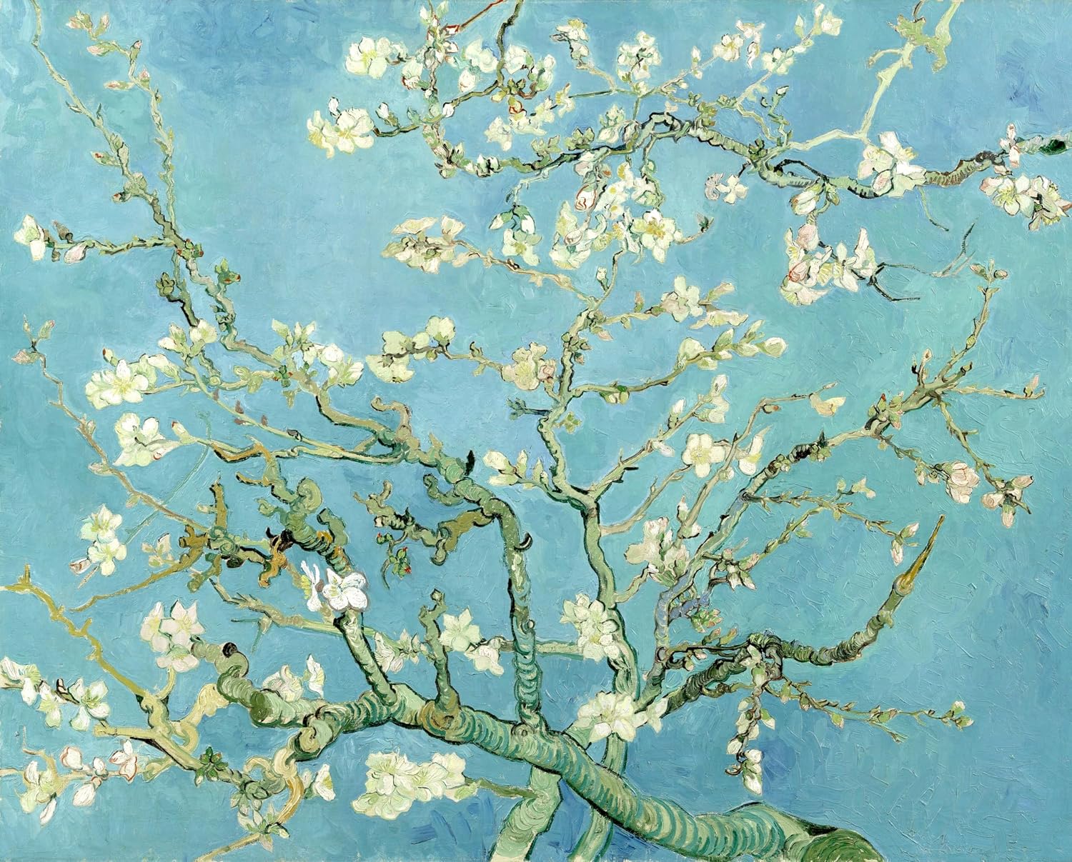 Ecru Puzzles - Van Gogh Almond Blossoms Wooden Jigsaw Puzzle