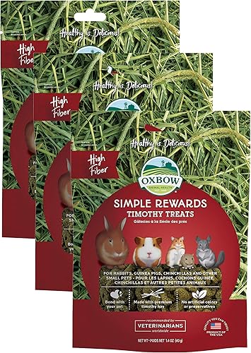 Vista 35 de Oxbow Simple Rewards - Golosinas de plátano liofilizado para conejos, cobayas, chinchillas y mascotas pequeñas